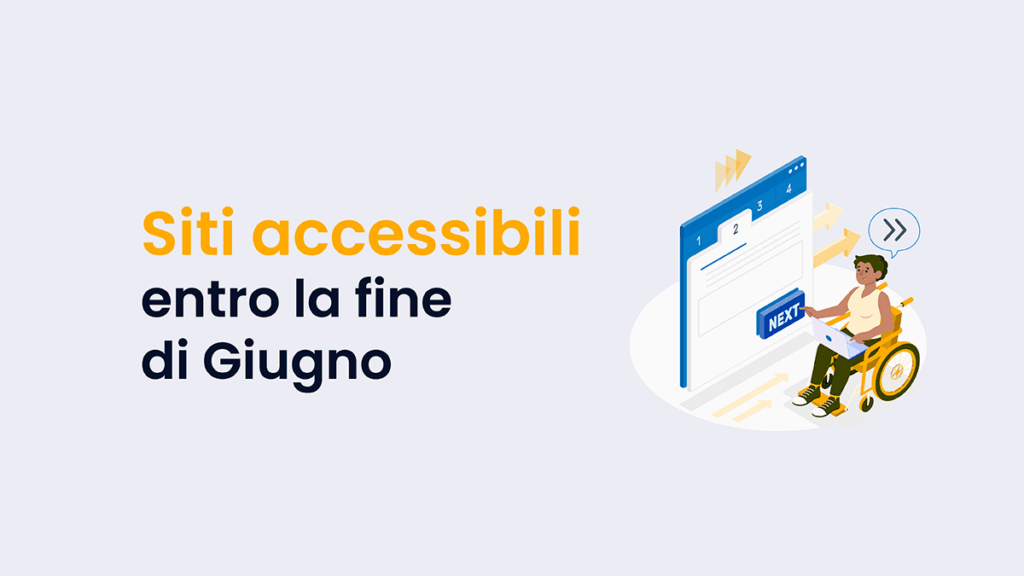 persona disabile entra in accessibilità siti web