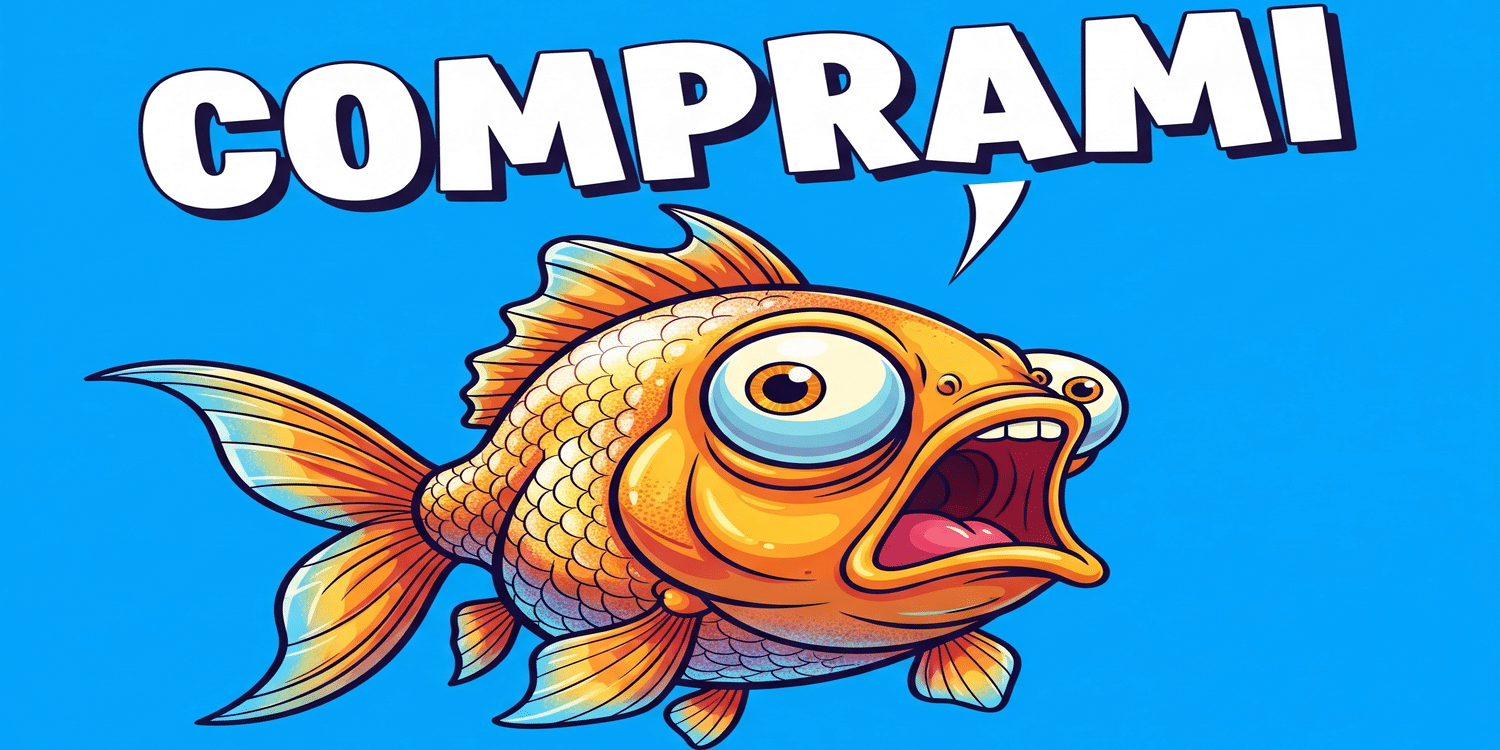 pesce urla comprami