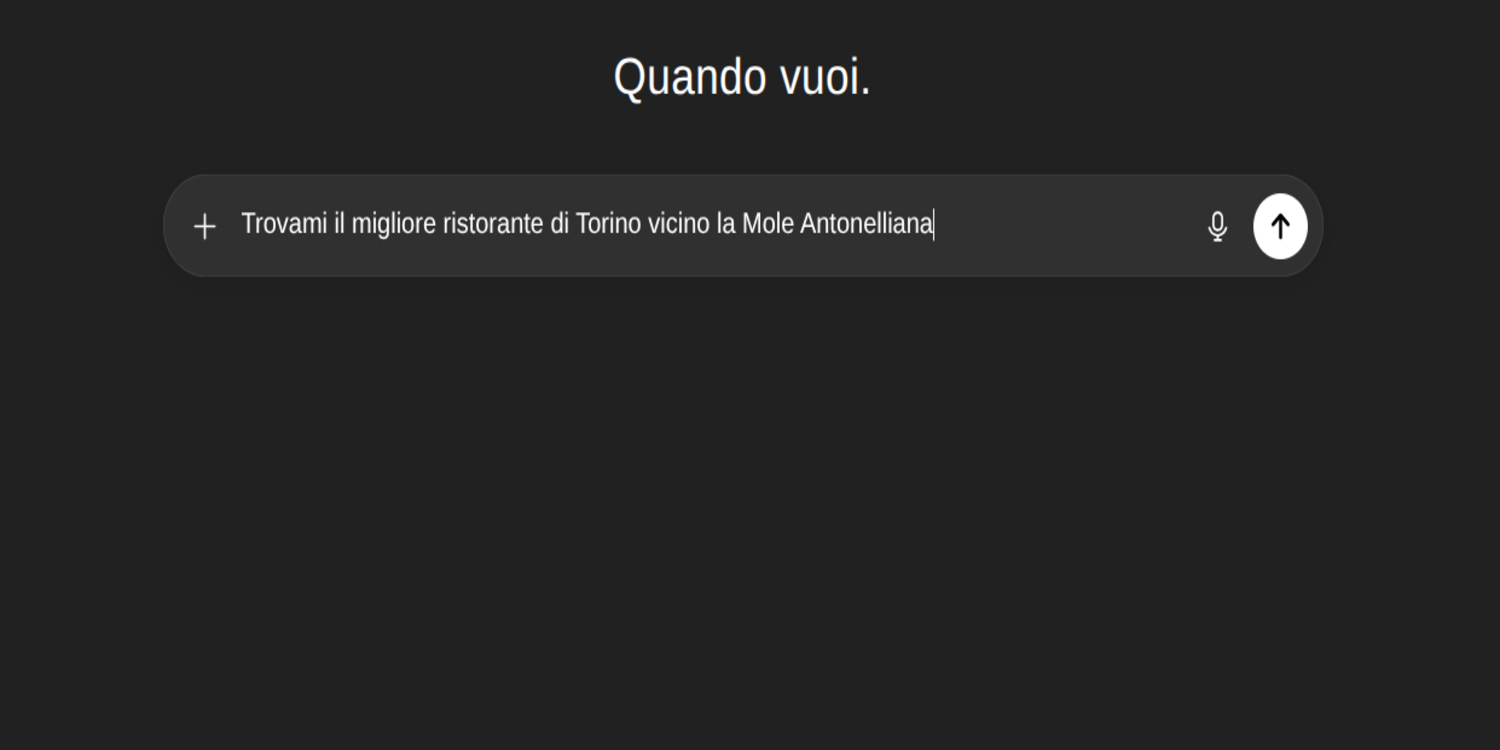 prompt a ChatGPT miglior ristorante Torino SEO con intelligenza artificiale