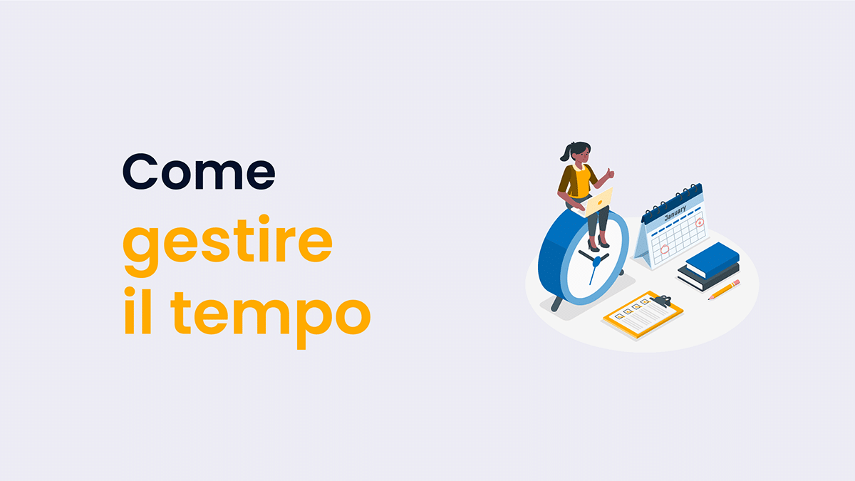 donna su sveglia e calendari come gestire il tempo