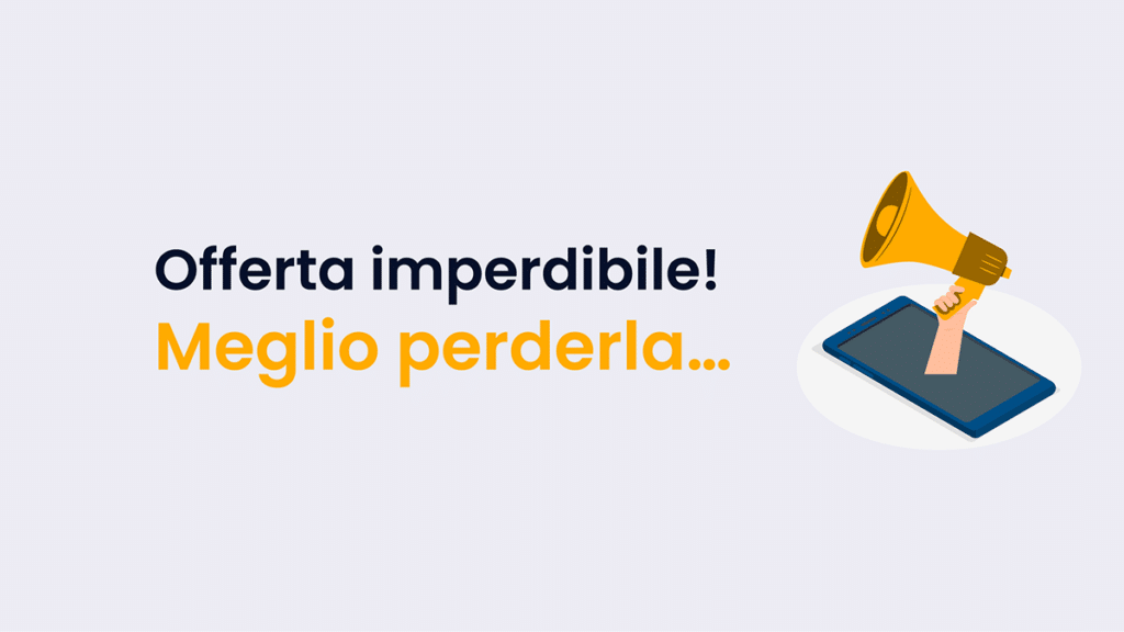 megafono smartphone offerta imperdibile