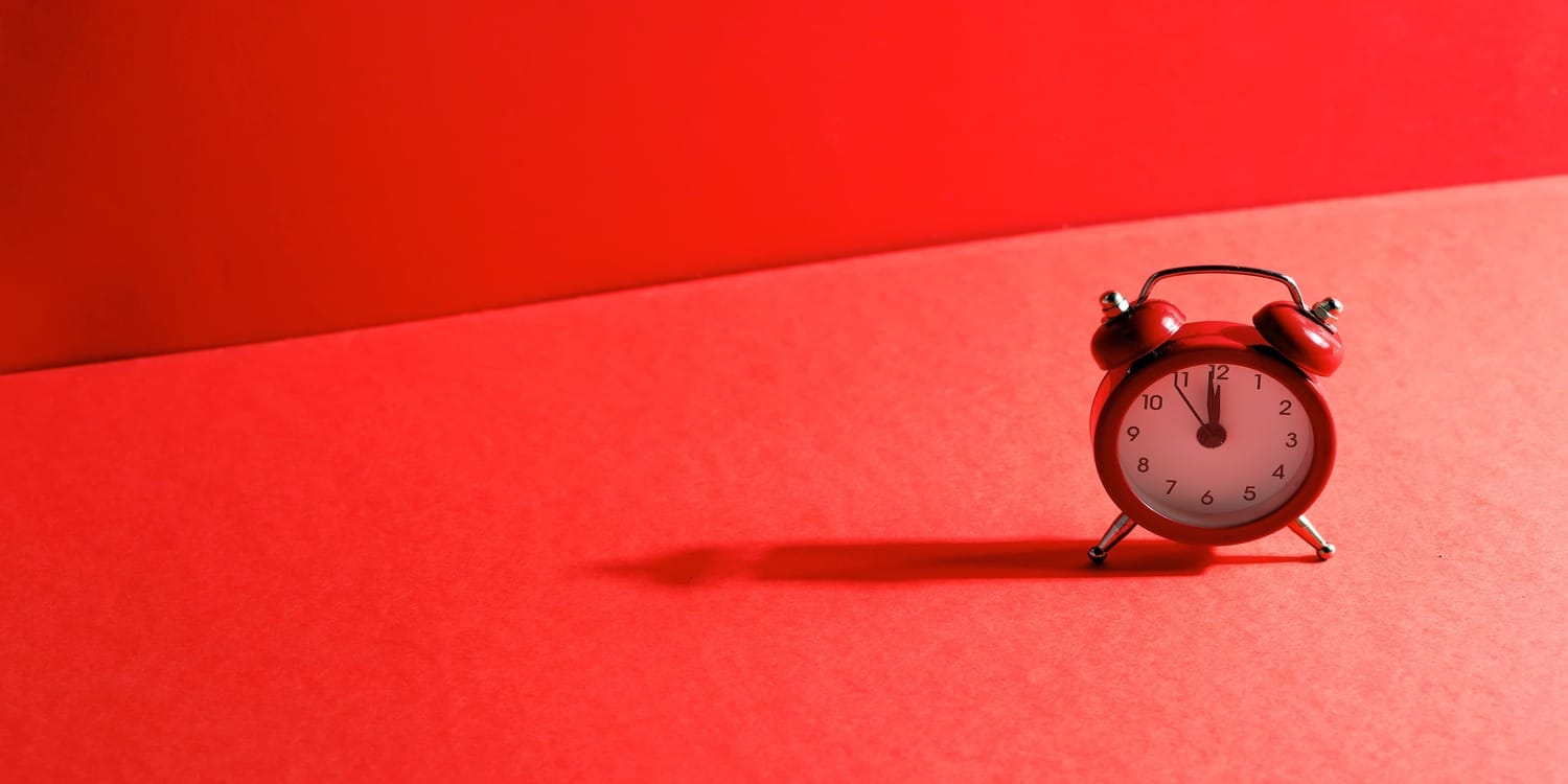 sveglia rossa offerta imperdibile